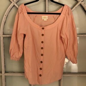 Beautiful Anthropologie Maeve Alanis Blouse